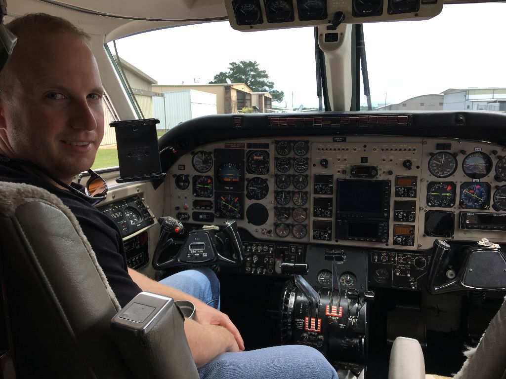 Trent Rowland as a Pilot